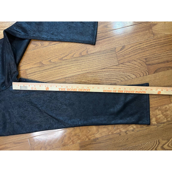 NWT Women's Frye & Co Faux Suede Trouser, Regular Fit Bootcut in Black, size 8 - Picture 13 of 15